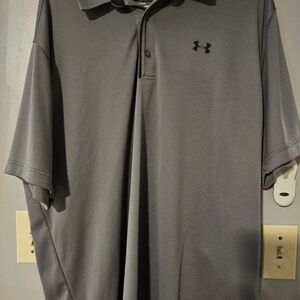 Men's Under Armour UA Heat Gear Polo Golf Shirt Loosenl fit Size 3xl